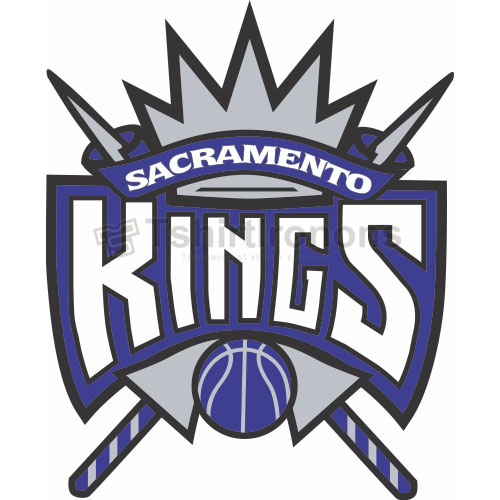 Sacramento Kings T-shirts Iron On Transfers N1177 - Click Image to Close